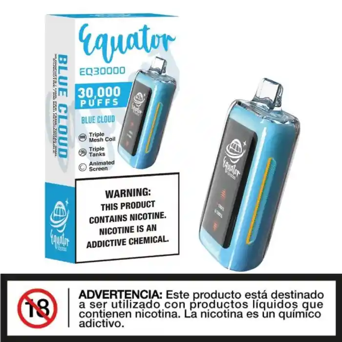 Desechable Equator 30000puff - Blue Cloud