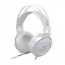 Diadema Lamia White, Usb Rgb Gaming Headset W/sta H320w Rgb