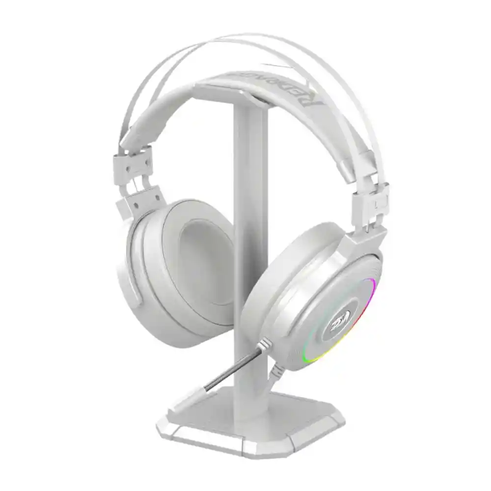 Diadema Lamia White, Usb Rgb Gaming Headset W/sta H320w Rgb