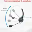 Audífono Alámbrico Para Call Center Conexión Celular