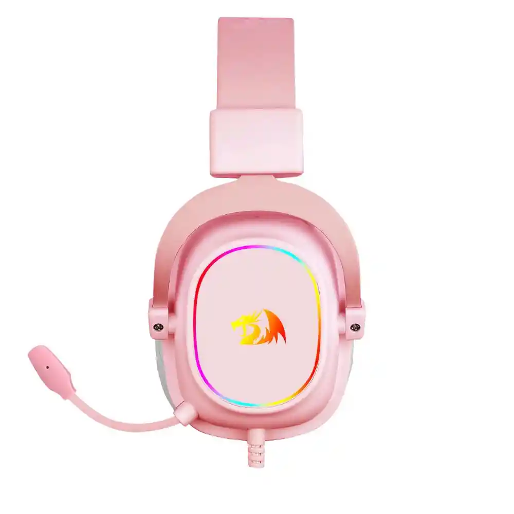Diadema Redragon Zeus X-rgb Usb Pink H510p