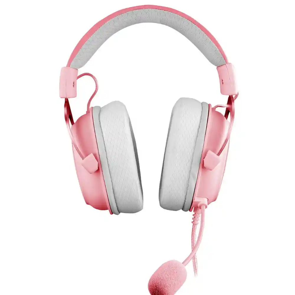 Diadema Redragon Zeus X-rgb Usb Pink H510p