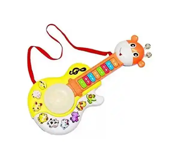 Juguete Guitarra Jirafa Bebe Animal Paradise Ref Cy60115c