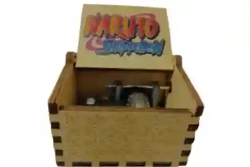 Caja Musical Naruto Shippuden Regalo Colección Stickers