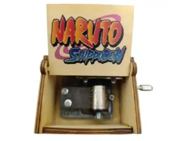 Caja Musical Naruto Shippuden Regalo Colección Stickers