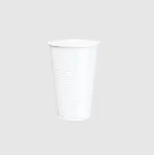 Vaso Desechable Plástico Blanco 7oz X50 Unidades