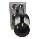 Mouse Optico Inalambrico Silencioso De Conejo Negro Mofii M6dm