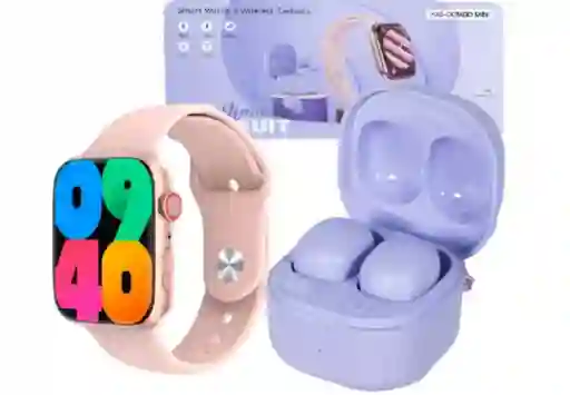 Combo Smartwatch Mujer K45 Mini