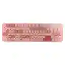 Combo Inalámbrico Teclado Y Mouse Mofii Honey S Silencioso Rosa