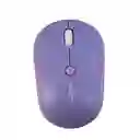 Combo Inalámbrico Teclado Y Mouse Mofii Honey S Silencioso Lila