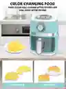 Freidora De Aire De Juguete Para Niños, Juego De Cocina De Chef Con Comida Que Cambia De Color