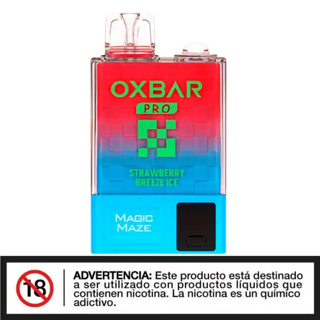 Desechable Oxbar 10000puff - Strawberry Breeze Ice