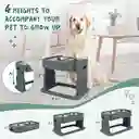 Comedero Elevado Para Perros Platos En Acero Inoxidable