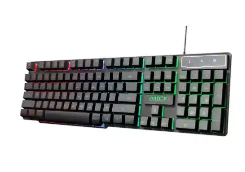 Teclado Gamer Retro Iluminado Ak-600