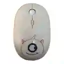 Combo Teclado + Mouse Inalambrico 2.4ghz Weibo Wb216 Con Ñ Beige