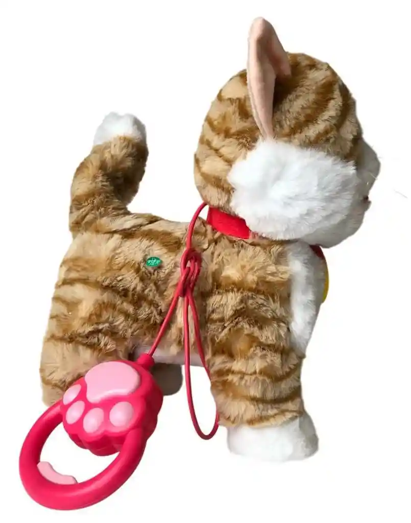 Gatito De Peluche Interactivo Con Sonidos Y Movimientos