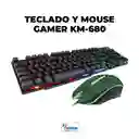 Combo Gamer Mause Y Teclado Km-680
