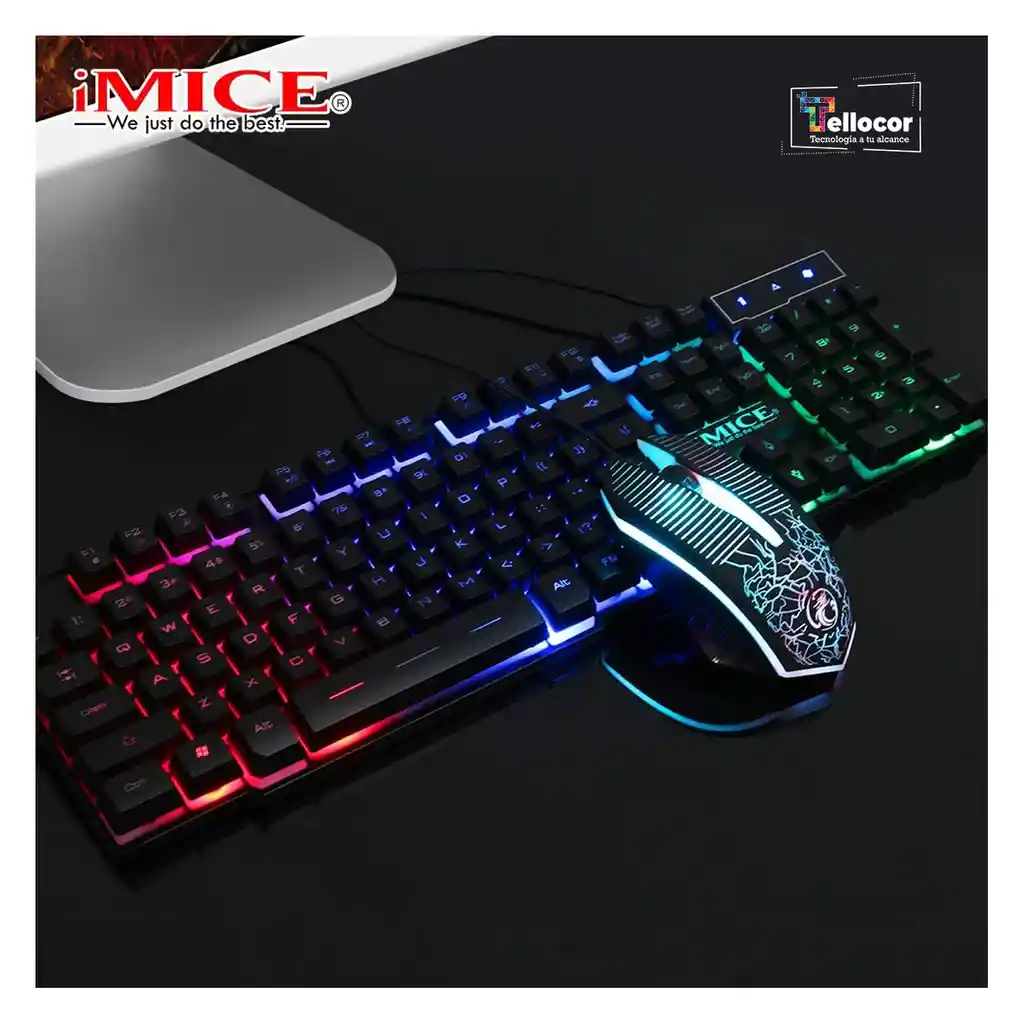 Combo Gamer Mause Y Teclado Km-680