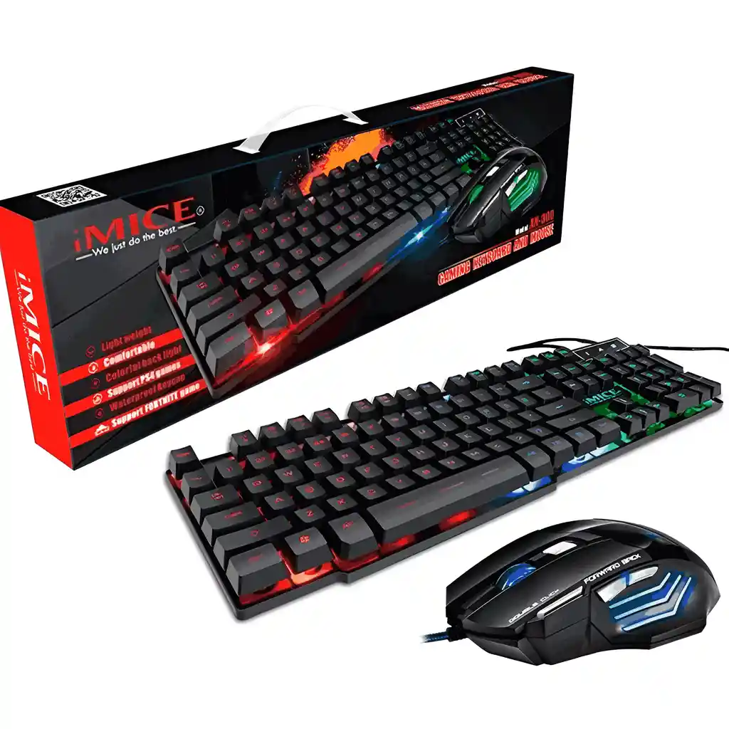 Combo Gamer Mause Y Teclado An-300