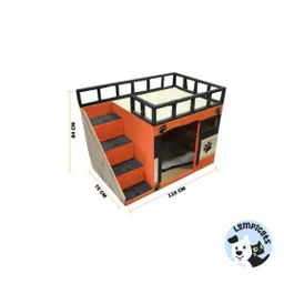 Casa Grade Con Terraza Para Perros