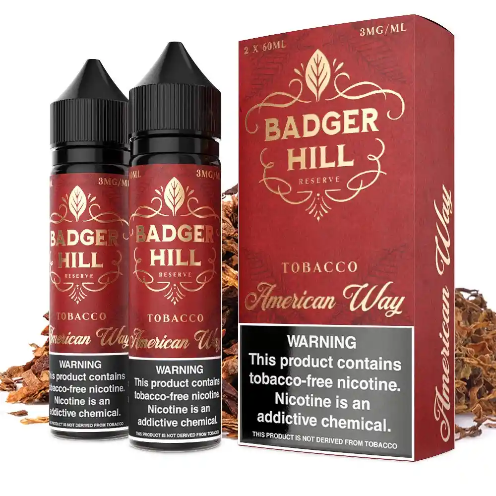 Base Libre Badger Hill 3mg 60ml American Way