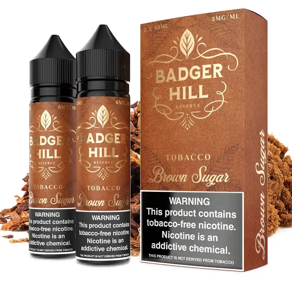 Base Libre Badger Hill 3mg 60ml Brown Sugar