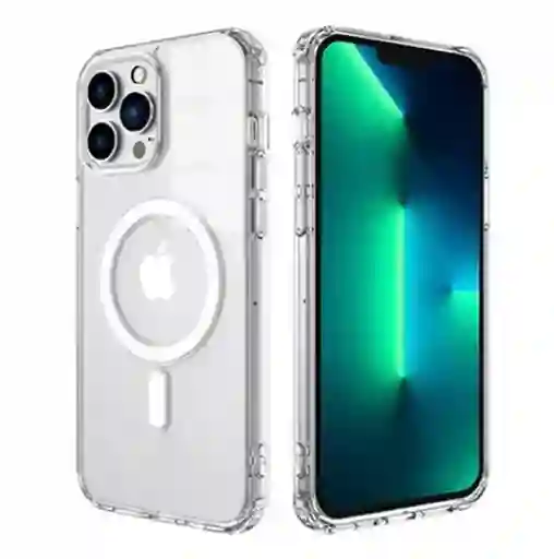 Magsafe Iphone 14 Pro Max Inalambrico Magnetico Cargador Carga Magnetica Case Estuche Anti Golpe Alta Calidad
