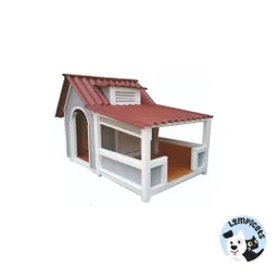 Casa Mediana Con Platero Para Perro