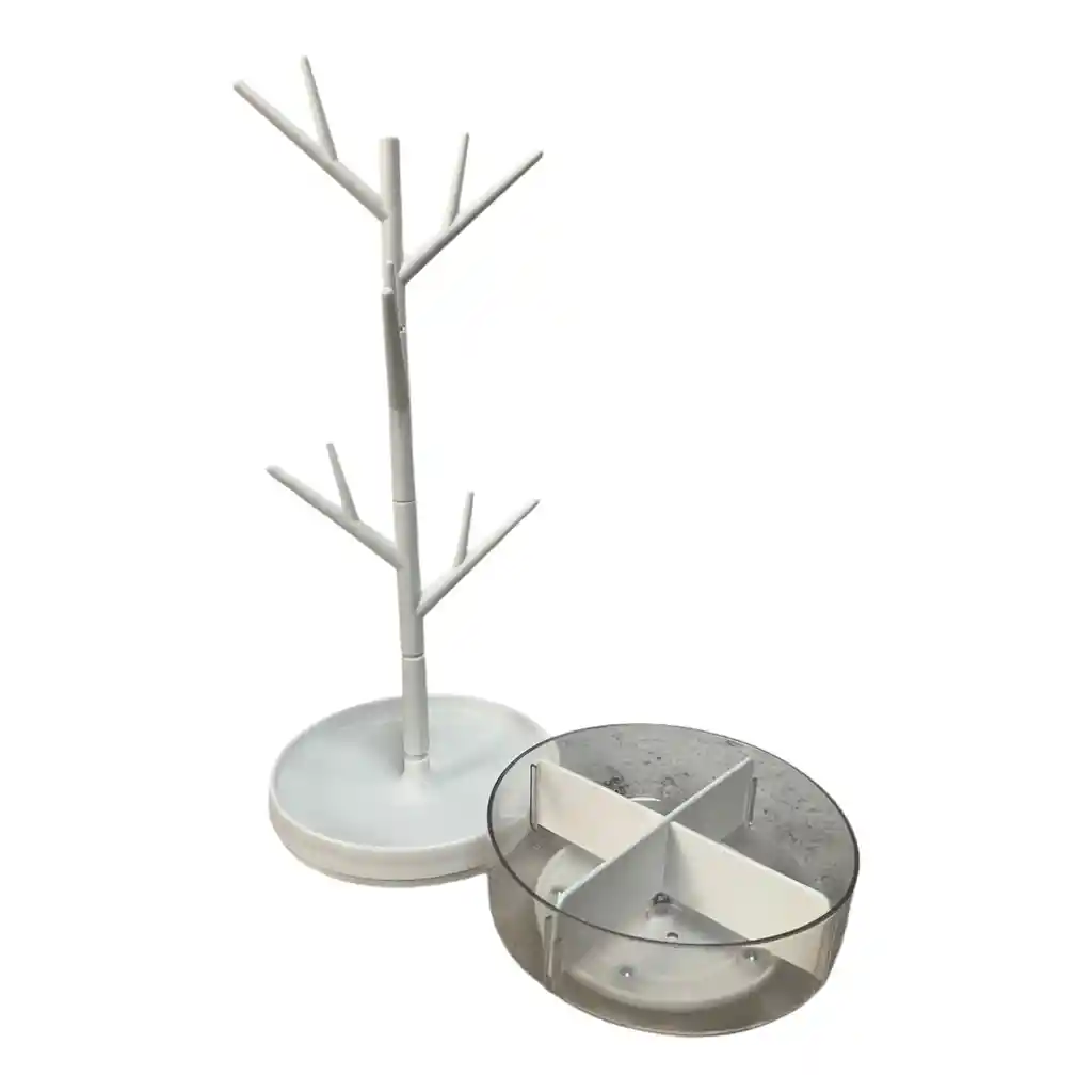 Colgador Organizador De Joyas Con Forma De Árbol