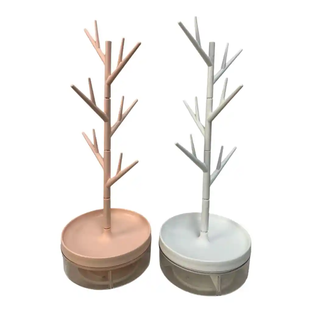 Colgador Organizador De Joyas Con Forma De Árbol
