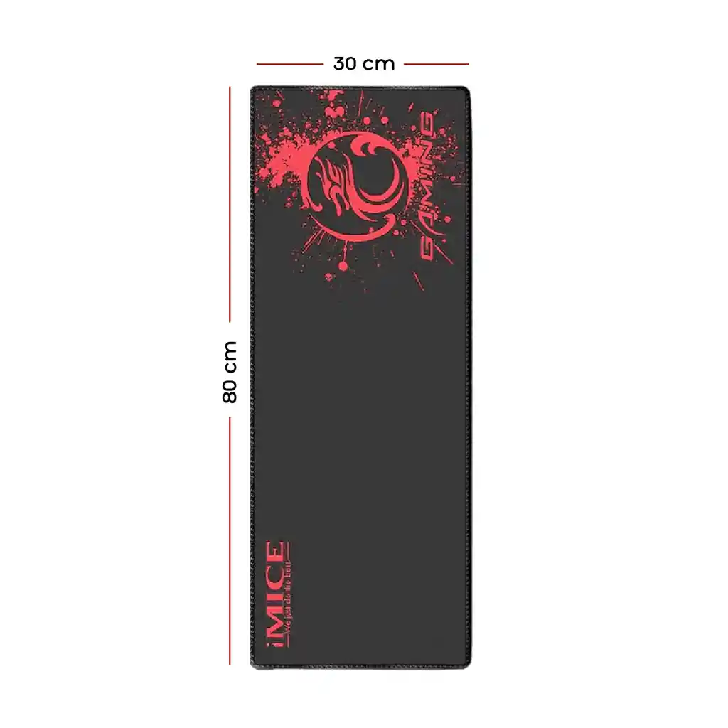 Pad Mouse Gamer Rojo Pd-03
