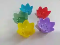 Porta Velas Paquete De 10 Unidades Colores Surtidos