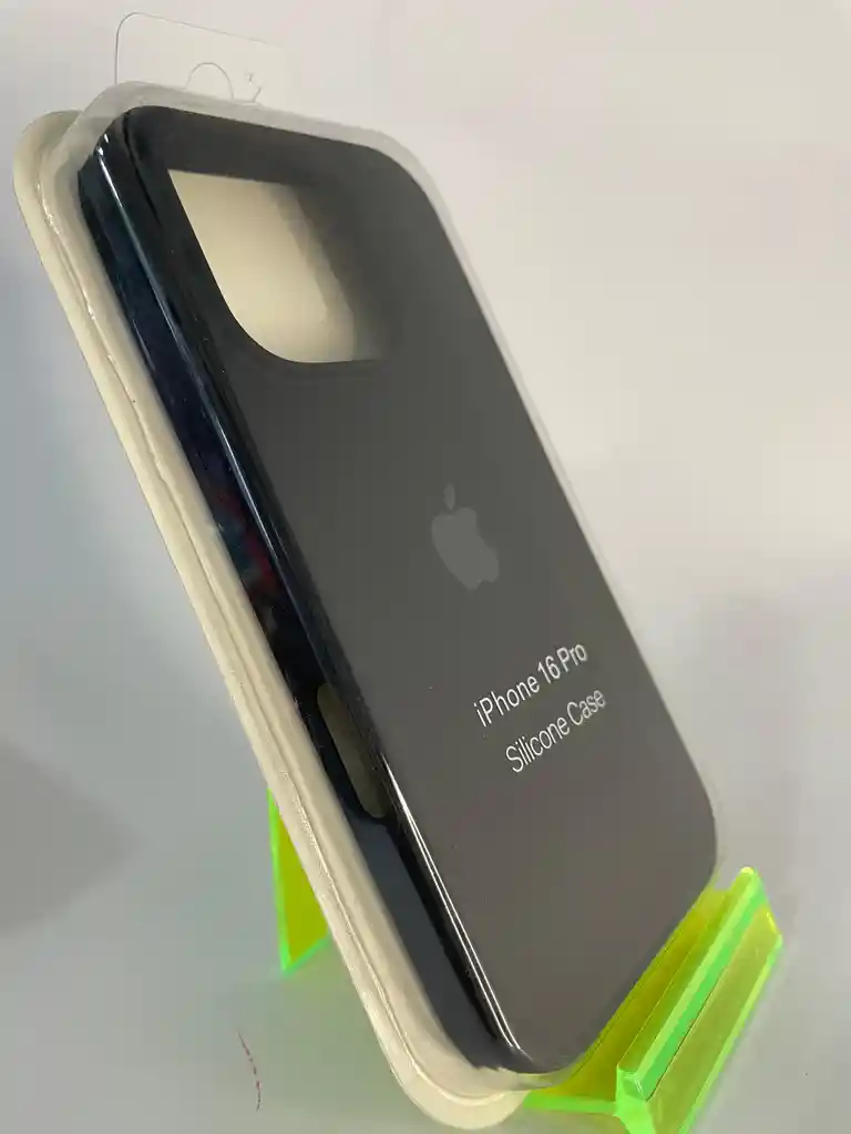 Silicon Case Iphone 16 Pro/negro