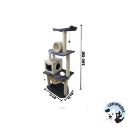 Gimnasio Base Triangular Para Gatos