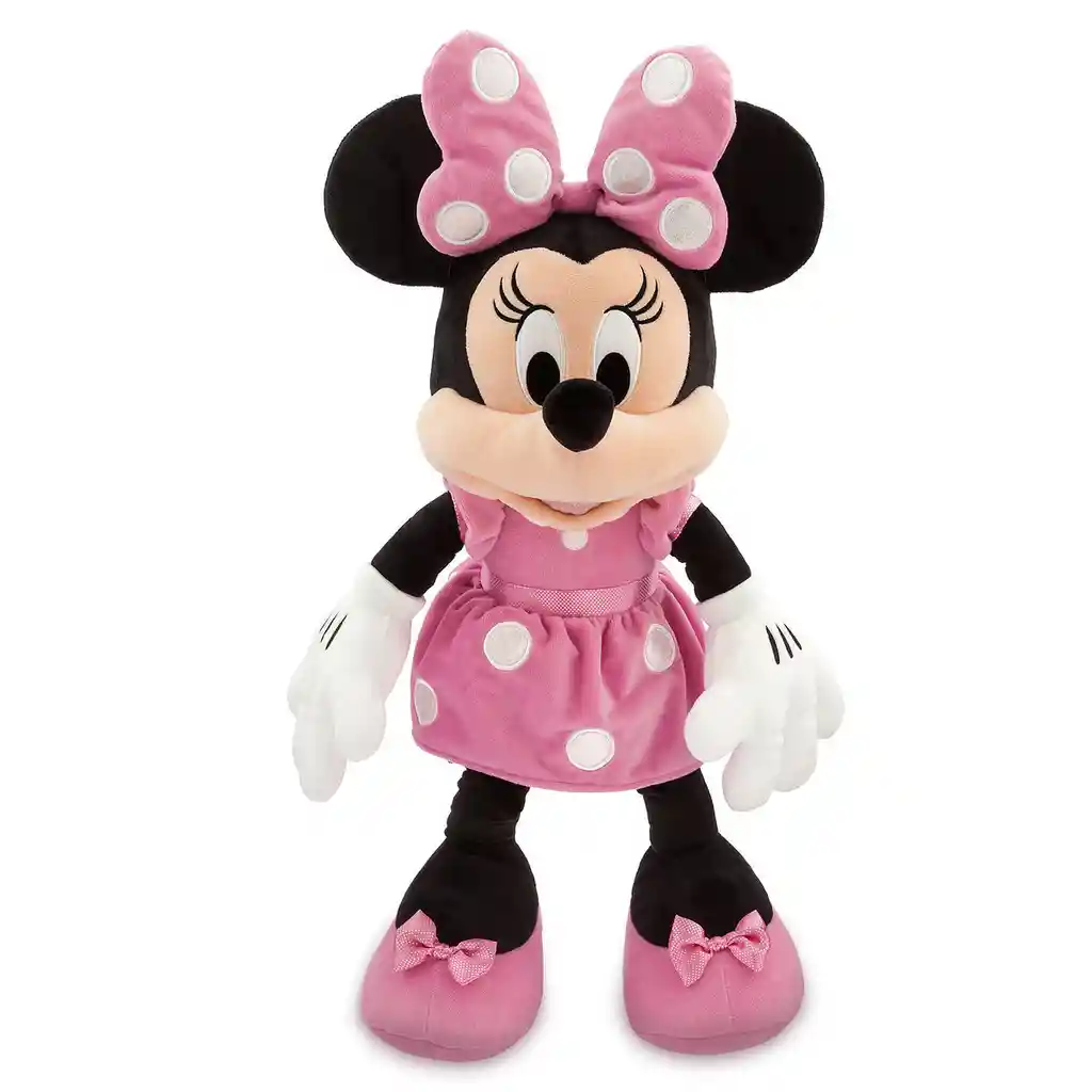 Peluche Grande Minnie Mouse Rosada Original Disney