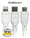 Multi Cable Pulpo 6 En 1 Cable Usb 6 En 1 V8 Iphone Tipo C