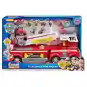 Camión De Bomberos Paw Patrol Ultimate Rescue Con Luz, Sonido Y Figuras Patrulla Canina.