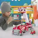 Camión De Bomberos Paw Patrol Ultimate Rescue Con Luz, Sonido Y Figuras Patrulla Canina.