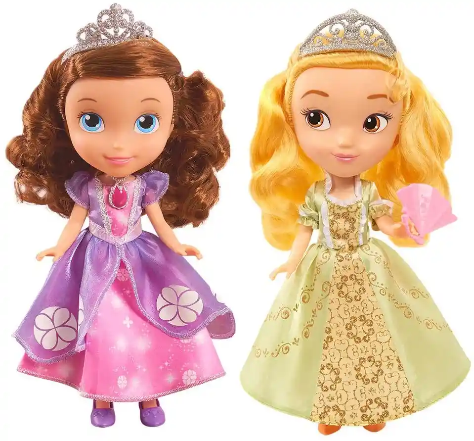 Set Muñecas Princesa Sofía Y Princesa Amber, Princesita Sofia Disney