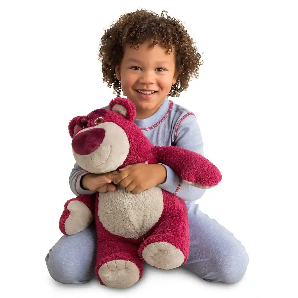 Peluche Mediano Oso Lotso Abracitos, Toy Story, Original Disney.