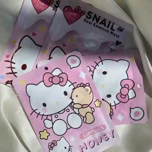 Mascarilla En Velo Hello Kitty
