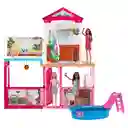 Casa De Muñecas Barbie Mattel Con Muebles Y Accesorios Incluye Muñecas