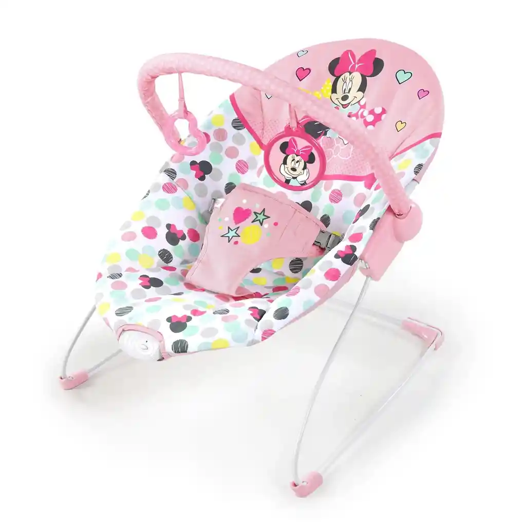 Silla Mesedora Con Vibraciones Relajantes, Arco De Juego Minnie Mouse Disney