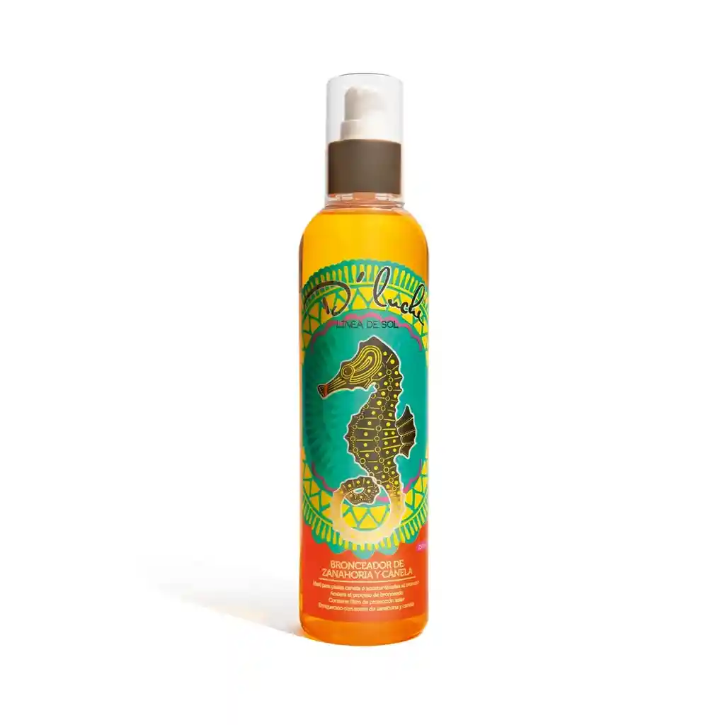 Bronceador De Zanahoria Y Canela Dluchi X250 Ml