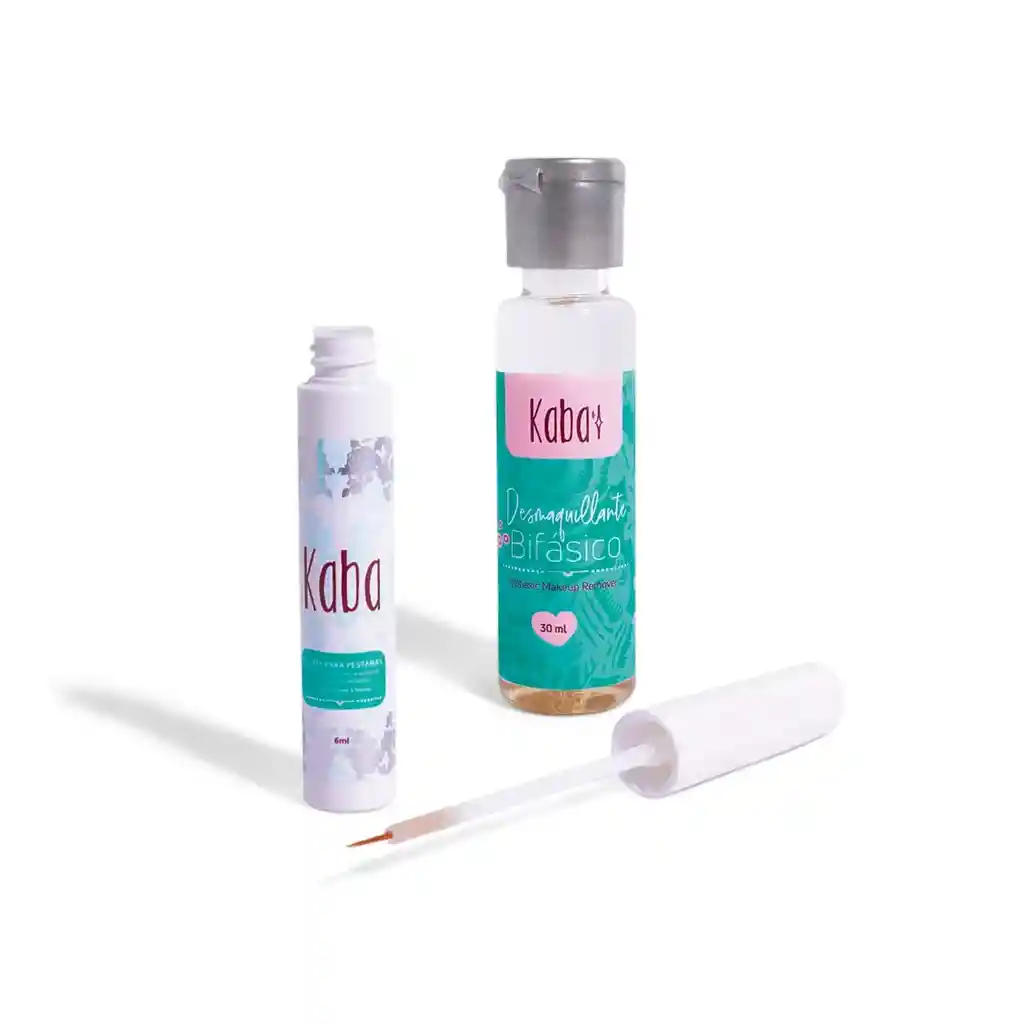 Kit Aceite Y Tratamiento Pocima Para Pestañas Kaba