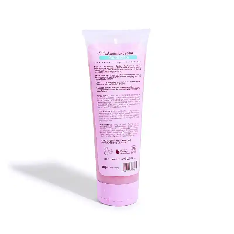 Tratamiento Capilar Revitalizante Kaba X230 Ml