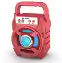 Parlante Ms-1606bt Rojo: Conectividad Bluetooth De Alta Calidad