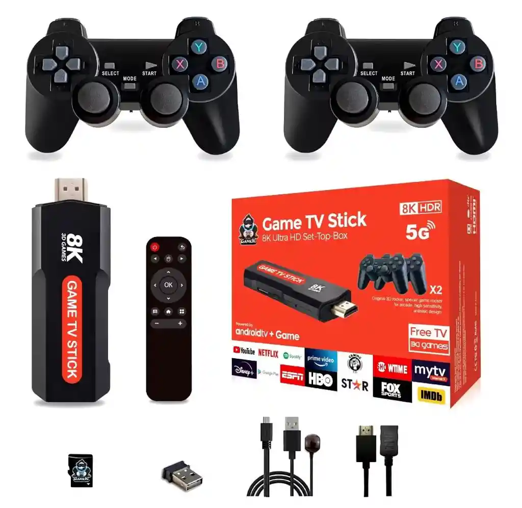 Consola Game Stick Tv Box Q9 Smart