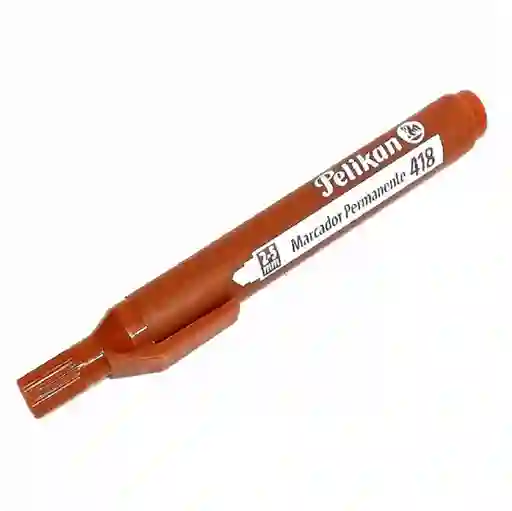 Marcador Pelikan Permanente 418 Café X3 Unidades