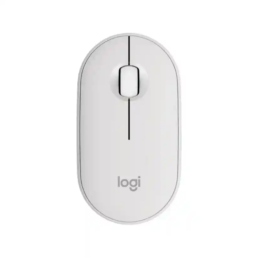 Logitech Pebble Mouse 2 M350s Blanco